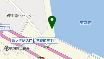 海辺つり公園展望台の地図画像