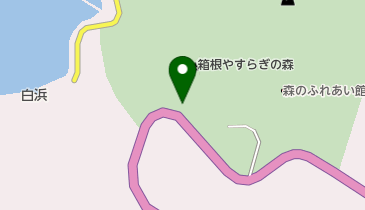 箱根峠の地図画像