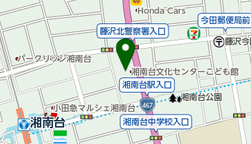 藤沢市湘南台文化センターこども館宇宙劇場の地図画像