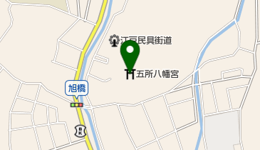 中井の鷺の舞の地図画像