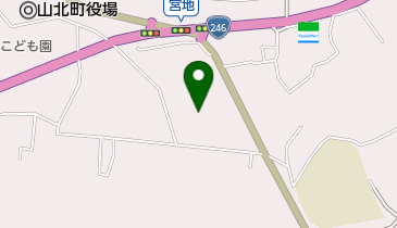 室生神社の流鏑馬の地図画像