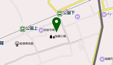 箱根大文字焼きの地図画像