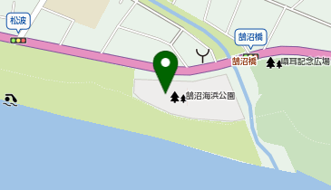 鵠沼海浜公園スケートパークの地図画像