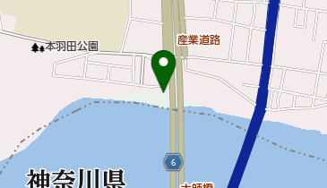 多摩川サイクリングロード(左岸)の地図画像