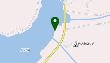 丹沢湖玄倉大橋付近の地図画像