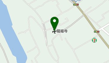 竜福寺の山門の地図画像