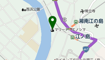 マリーナ・エノシマの地図画像