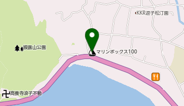 マリンボックス100の地図画像