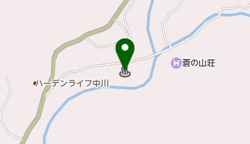 中川温泉の地図画像