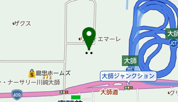 川崎大師平間寺自動車交通安全祈祷殿の地図画像