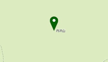 丹沢山の地図画像