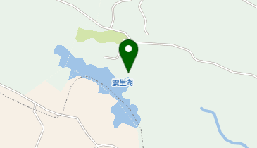 震生湖の地図画像
