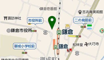 西口広場の地図画像