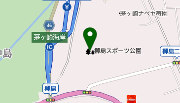 柳島スポーツ公園の地図画像
