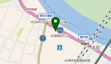 カワサキ文化公園の地図画像