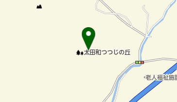 太田和緑地の地図画像