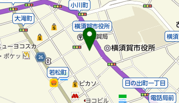 市役所前公園の地図画像