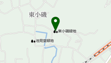 東小磯緑地の地図画像
