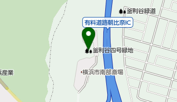 釜利谷四号緑地の地図画像