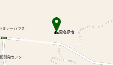 愛名緑地の地図画像