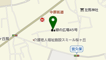 緑の広場45号の地図画像