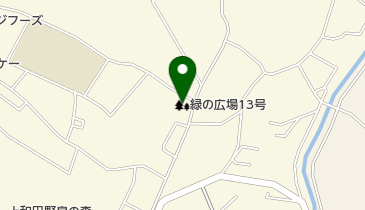 緑の広場13号の地図画像
