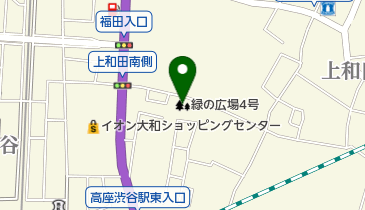 緑の広場4号の地図画像