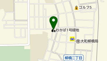 わかば1号緑地の地図画像
