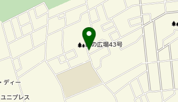 緑野緑地の地図画像