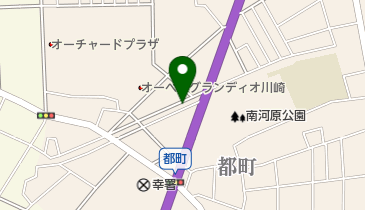 さいわい緑道の地図画像