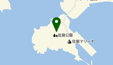 佐島公園の地図画像