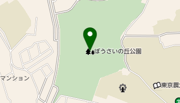 ぼうさいの丘公園の地図画像
