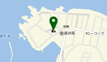 長井岡崎公園の地図画像