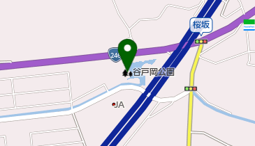 谷戸岡公園の地図画像