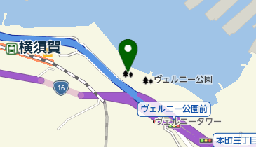 臨海公園の地図画像