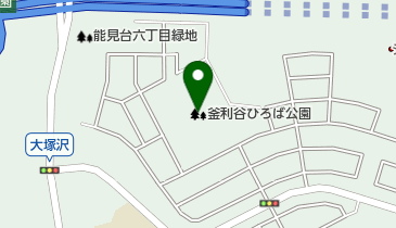 釜利谷ひろば公園の地図画像