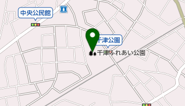千津ふれあい公園の地図画像