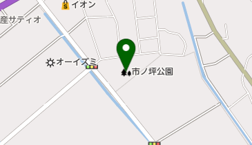 市ノ坪公園の地図画像