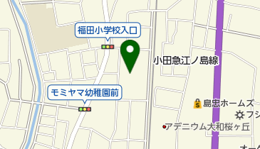 福田1号公園の地図画像