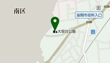 大坂台公園の地図画像