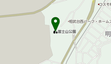 富士山公園の地図画像