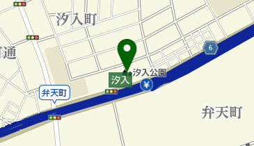汐入公園の地図画像