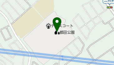都田公園の地図画像