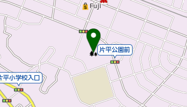片平公園の地図画像