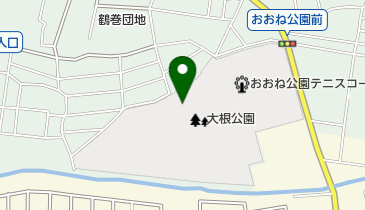 大根公園の地図画像