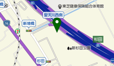 新杉田公園の地図画像