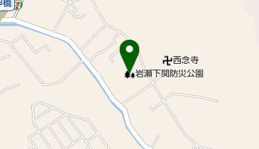 岩瀬下関防災公園の地図画像