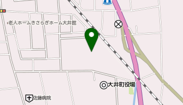 おおい中央公園の地図画像