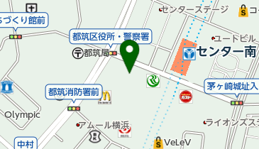 アニヴェルセルヒルズ横浜の地図画像