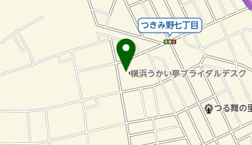 横浜うかい亭ブライダルデスクの地図画像